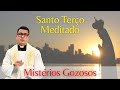 Santo Terço Meditado | Mistérios Gozosos | Padre Alessandro Bobinton