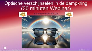 30 minuten Webinar 'Optische verschijnselen in de dampkring'