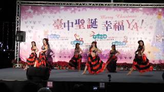 20141221_台中_市政府_聖誕幸福YA_Tina中東肚皮舞團_Ghaly Aalya_西班牙風