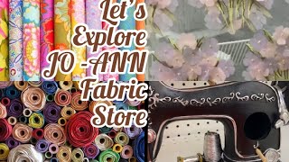 JO-ANN Fabrics and craft | Let’s explore a fabric store| What I chooses today at the JO-ANN fabrics