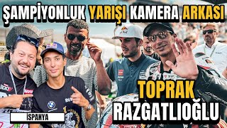 Şampiyonluk Yarışı Kamera Arkası | TOPRAK RAZGATLIOĞLU !! #toprakrazgatlıoğlu