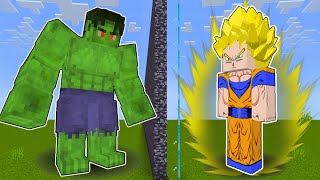 I Cheated with MEGA HULK vs GOKU Mob Battle Competition!