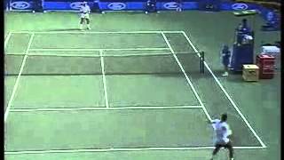 Pete Sampras great shots selection against Michael Chang (Australian Open 1995 SF)