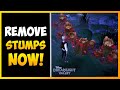 Disney Dreamlight Valley - How To Get Rid Of Stumps (Tips and Tricks)