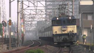 2011.5.21寝台特急あけぼの号　北本東間（あずま）踏切