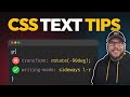 10 CSS tricks I wish I knew sooner (typography edition)
