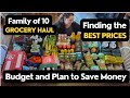 Large Family Grocery Haul ~ Frugal & Intentional Food Shopping After the #threeriverschallenge