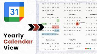 How to Get Year View in Google Calendar (Long Range Planning)