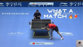 [HD HIGHLIGHTS] WANG Chuqin vs NOSHAD Alamiyan | Group Stage | ASIAN CUP 2025