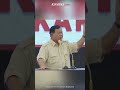 Prabowo: Walau Saya Dikalahkan, Hati Pak Jokowi Sama dengan Saya #Shorts