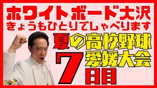 夏の高校野球愛媛大会 7日目