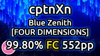 cptnXn | xi - Blue Zenith [FOUR DIMENSIONS] 99.80% FC 552pp | Replay