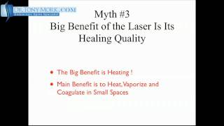 The Myths and Truths of Endoscopic Laser Spine Surgery