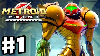 Metroid Prime Remastered - Gameplay Part 1 - The Classic Returns!