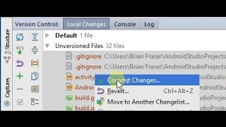Git in Android Studio (basic): Android Programming
