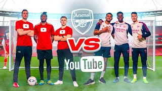 3 YouTubers Vs 3 Arsenal Footballers