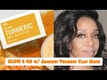 ANAIRUI Turmeric Face Mask Turmeric Vitamin C Clay Mask for Dark Spots / Glowing Face /