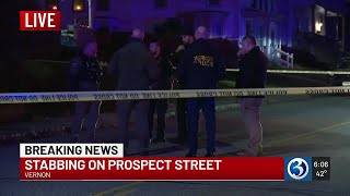 Stabbing on Prospect Street in Vernon