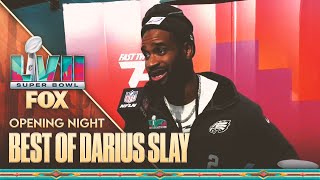 Eagles' Darius Slay's best moments from Opening Night of the Super Bowl | NFL on FOX