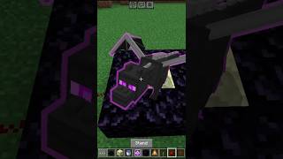 How To Spawn Baby Ender Dragon From Egg #minecraft #shorts