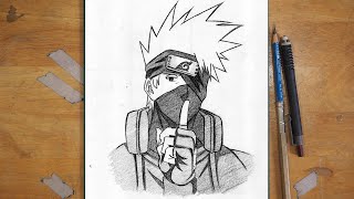 How to Draw Kakashi | Step-by-Step Easy Tutorial - Unlock Your Naruto Art Skills!