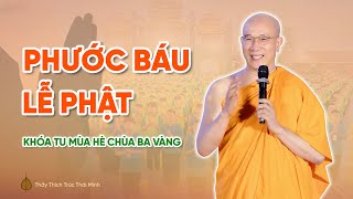 Công đức lễ Phật | Khóa tu mùa hè chùa Ba Vàng | Thầy Thích Trúc Thái Minh