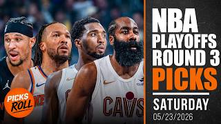 NBA Playoffs Round 3 Saturday Game 3 Best Bets & Breakdowns | Picks & Roll Podcast w/ Scott Reichel