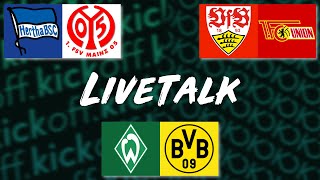 🔴 LIVE: Bundesliga Konferenz mit Werder Bremen vs. Borussia Dortmund | LiveTalk Bundesliga