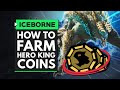 MHW Iceborne | How to Farm HERO KING COINS for Guild Palace Weapon Upgrades - Appreciation Festival