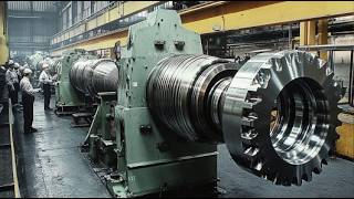 How Giant Crankshafts Are Made. Visit Japan's Leading Factory With World-changing Technologies