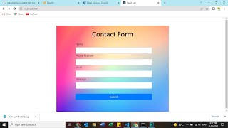Send Email from React through EmailJS| Emails without backend in React| Emails from Javascript