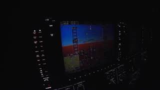 ILS Approach To Minimums in San Antonio During the Blood Moon. Phenom 300