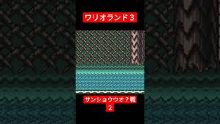 【ワリオランド３】サンショウウオ？戦２【ボス戦】