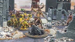 Kragnos \u0026 Orruk Warclans vs Stormcast Eternals: AoS Battle Report - Siege of Excelsis Part Fourteen