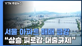 8월 서울 아파트 매매 급감...\