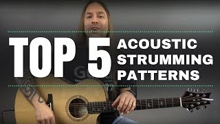 Top 5 Acoustic Strumming Patterns by Steve Stine | GuitarZoom.com