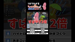 ラブカスのコンボ紹介【ダブルバトル / ポケモンSV】 #shorts