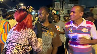 Cat Lady Spoke Big Then Did This?  She stole his heart. Pavement Lime Trinidad Carnival 2025