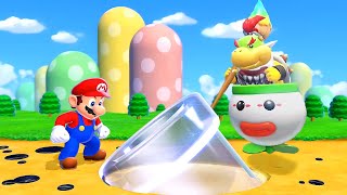 Super Mario 3D World with Bowser Jr. and Mario - Walkthrough - World 1