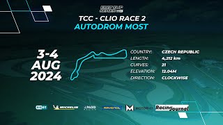 ESETCup 2024 - Most - TCC - CLIO CUP - Race 2