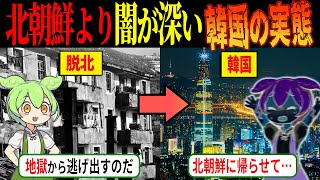 【実話】超独裁国家の北朝鮮を脱出して韓国に辿り着いたずんだもんの末路…【ずんだもん\u0026ゆっくり解説】