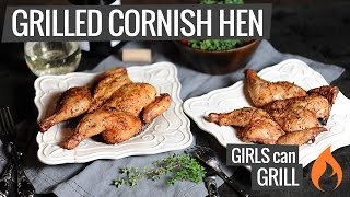 Grilled Cornish Hens