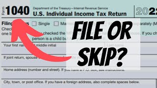 Do I Need to File a Tax Return for the First Time?!