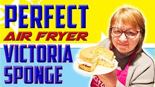 You've Got To Try This Air Fryer Victoria Sponge - Its So Good