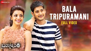 Bala Tripuramani - Full Video  Brahmotsavam  Mahesh Babu  Kajal Aggarwal  Mickey J Meyer