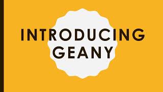 [Intro] Geany IDE, text editor for Linux #linux #coding #ide #programming