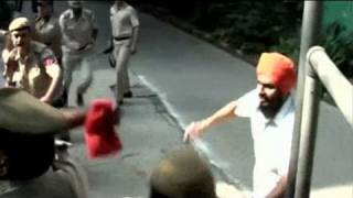 Terrorist slapped while being taken into Chandigarh court