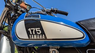 Mikes 1975 Yamaha DT175  1,100 miles original  \