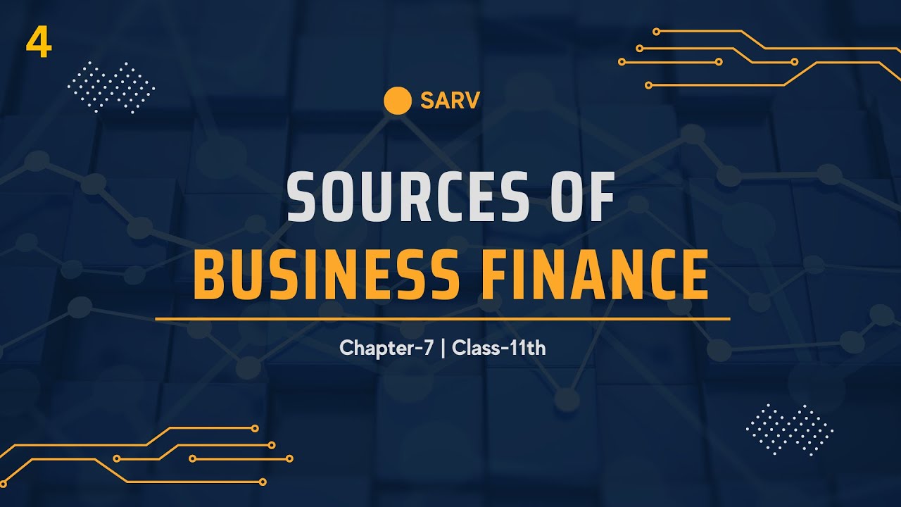 Debentures | Sources Of Business Finance | CHP - 7 | BST | Class 11 ...