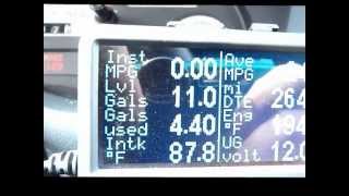 How to improve your Fuel Economy. Hypermiling in a Cobra with 4.56 gears UltraGauge Demo